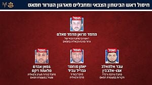 חוסל ראש הביטחון הצבאי של גדוד מרכז ג'באליה בחמאס לצד שלושה מחבלים נוספים