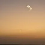 יירוט נצפה כעת מאזור מצפה רמון מכיוון ירדן