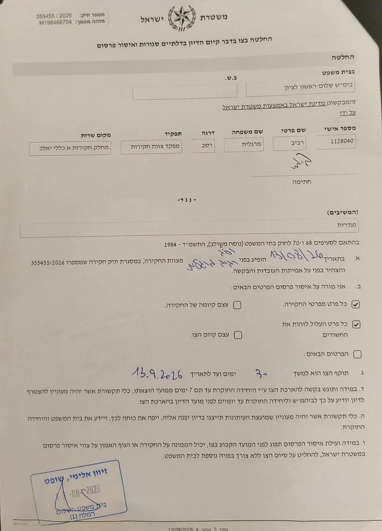 צו איסור פרסום הוטל על פרטי חקירת ההעלמות של הישראליות בווינה