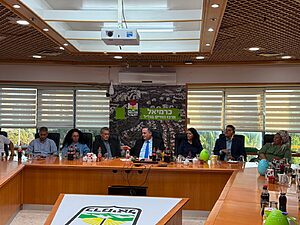 שר הביטחון כ"ץ בכינוס חירום בכרמיאל: "נפעל לחיזוק ההתיישבות בגליל כפי שהובלנו ביו"ש"