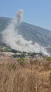 הלבנונים מדווחים על שורת תקיפות של צה״ל בדקות האחרונות בדרום המדינה