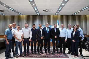 שר הביטחון וראשי הרשויות ביו"ש נפגשו: "האלוף בלוט ממלא את תפקידו היטב"