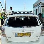 הרכב של האם ובנה לאחר נסיון הלינץ'