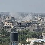 דיווחים בעזה על הרוג מספר פצועים בתקיפה של כלי טיס בלתי מאויש ישראלי בכניסה למחנה הפליטים אל-מע'אזי שבמרכז הרצועה