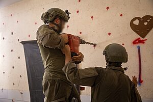 כוחותינו הרסו בכפר בית אמארין את בית המחבל שביצע את הפיגוע בו נרצח יהודה שרמן ז"ל