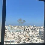 דיווחים על תקיפה אווירית במערב העיר עזה