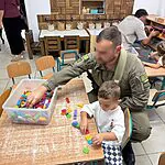 ​המשימה החשובה של הבוקר: סמח"ט 7 ליווה את בניו לפתיחת שנת הלימודים