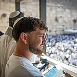 בר קופרשטיין בברכת הכהנים הבוקר בכותל