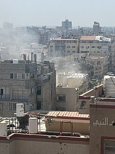 דיווחים על תקיפה בשיח רדואן שברצועת עזה
