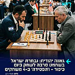 קל לנצח ככה את היהודים: לאחר שלא הסכימו לדחות את המשחקים – נבחרת ישראל באולימפיאדת השחמט הבינלאומית באוזבקיסטן סרבה לשחק ביום כיפור – וספגה הפסד טכני בארבעה משחקים