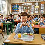 אותה כיתה, ארוחת עשר שונה: הפער הכלכלי בין המשפחות ניכר גם בקופסת האוכל של הילדים
