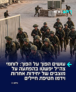 כדי שאסון 7 באוקטובר לא יחזור: בפיקוד הדרום הוקם ״צוות אדום״ שתפקידו להפתיע את לוחמי צה״ל במוצבים ברצועת עזה ולדמות פשיטות של מחבלי חמאס וניסיונות לחטיפת חיילים