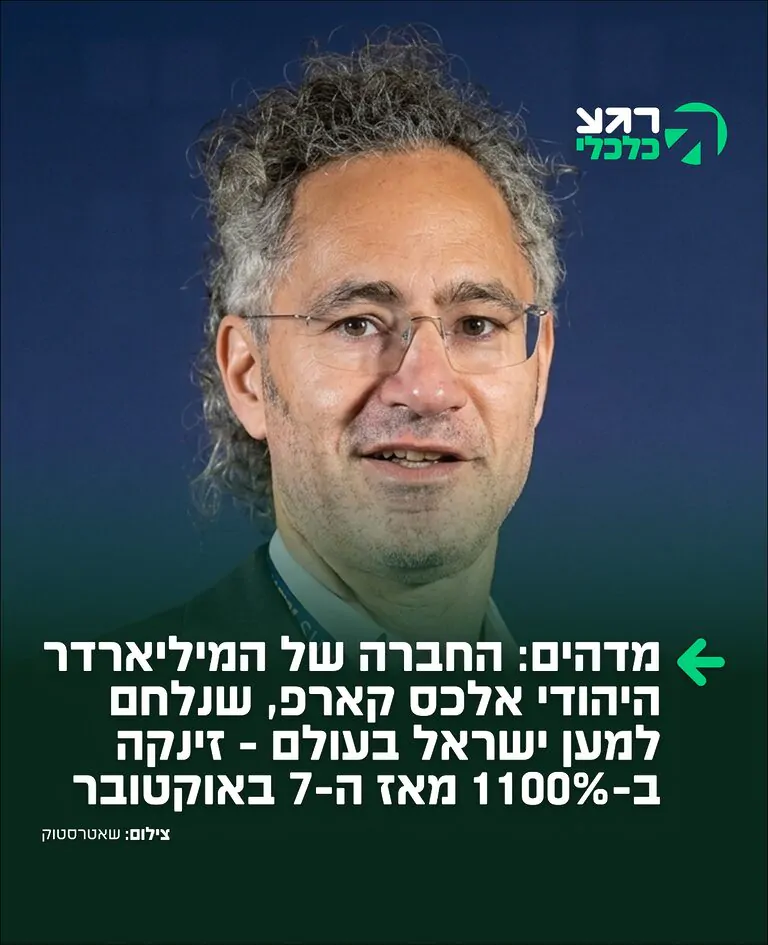 לא מפסידים מלתמוך בישראל: חברת הטכנולוגיה האמריקאית פלנטיר (PLTR), בניהולו של המנכ"ל והמייסד היהודי אלכס קארפ, רושמת זינוק של מעל 1,100% במחיר המניה תוך שלוש שנים. המניה, שנסחרה באוקטובר 2023 ברמה של כ-15 דולר, נסחרת כיום במחיר שיא של 193.51 דולר. הצמיחה החריגה מיוחסת לביקוש הגובר לטכנולוגיות הבינה המלאכותית של החברה במגזר הביטחוני והאזרחי.