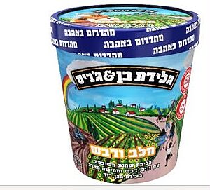 גוף זר דמוי פלסטיק נמצא בגלידת בן & ג'ריס "חלב ודבש", החברה ומשרד הבריאות קוראים לא לצרוך את המוצר