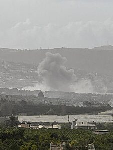 צה"ל החל לתקוף בדרום לבנון
